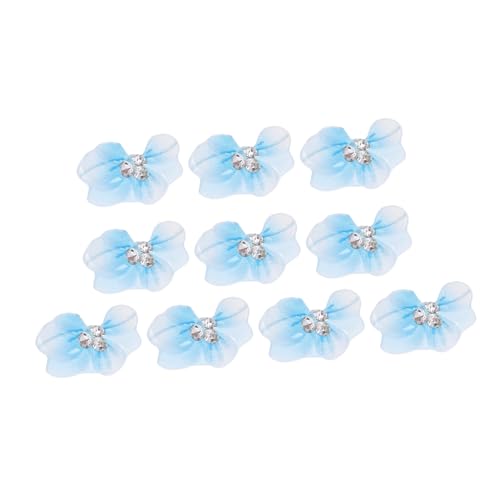 Veemoon 10 Stück Nail Art Strassblumen Dekoration DIY Zubehör für Nagelkunst für Natürliche und Künstliche Nägel für Maniküre und Kreative Designs von Veemoon