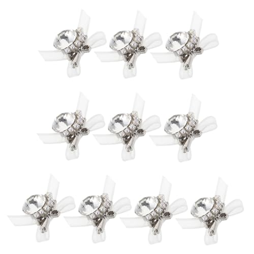 Veemoon 10 Stück Nail-art-zubehör Nagelornamente Nageldekoration Mit Schleife Maniküre-dekore Maniküre- Strass-anhänger Für Nägel Nailart-anhänger Aus Strass Strasssteine Transparent Veemoon 10 Stück Nail-art-zubehör Nagelornamente Nageldekoration Mit Schleife Maniküre-dekore Maniküre- Strass-anhänger Für Nägel Nailart-anhänger Aus Strass Strasssteine Transparent von Veemoon