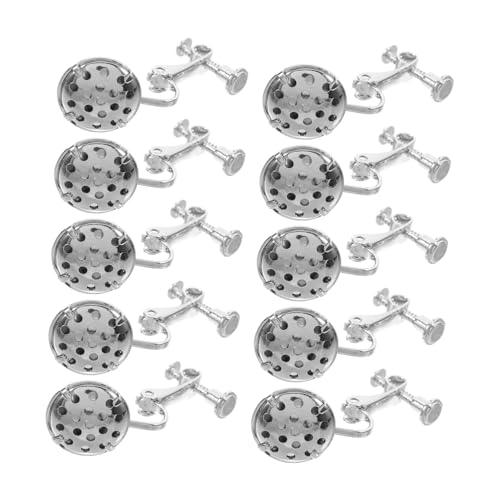 Veemoon 10 Stück Ohrhaken Metall für Diy Schmuckherstellung Hypoallergene Ohrstecker Zubehör für Ohrringe Klassisches Design Einfach zu Pflegen Stile von Veemoon