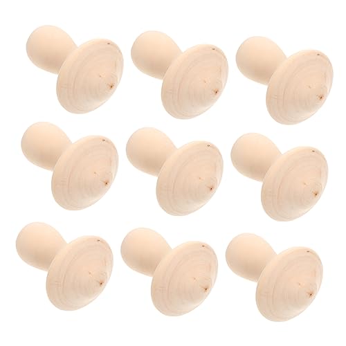Veemoon 10 Stück Pilz-Ornament aus Holz im Freien unfertiger Pilz Rasen Pilze unvollendet natürlicher Holzpilz kleiner Holzpilz unbemalte Holzfiguren unfertiges Pilzmodell Veemoon 10 Stück Pilz-Ornament aus Holz im Freien unfertiger Pilz Rasen Pilze unvollendet natürlicher Holzpilz kleiner Holzpilz unbemalte Holzfiguren unfertiges Pilzmodell von Veemoon