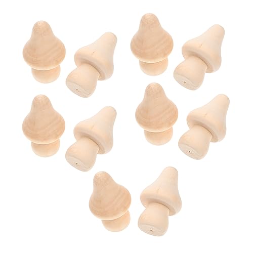 Veemoon 10 Stück Pilz-Verzierung Fälschung Pilzmodellierung Graffiti Weihnachten Dekoration -Party Herbst- Pilzgartendekor Pilz-Bastelset Pilz Zeug Holz Veemoon 10 Stück Pilz-Verzierung Fälschung Pilzmodellierung Graffiti Weihnachten Dekoration -Party Herbst- Pilzgartendekor Pilz-Bastelset Pilz Zeug Holz von Veemoon