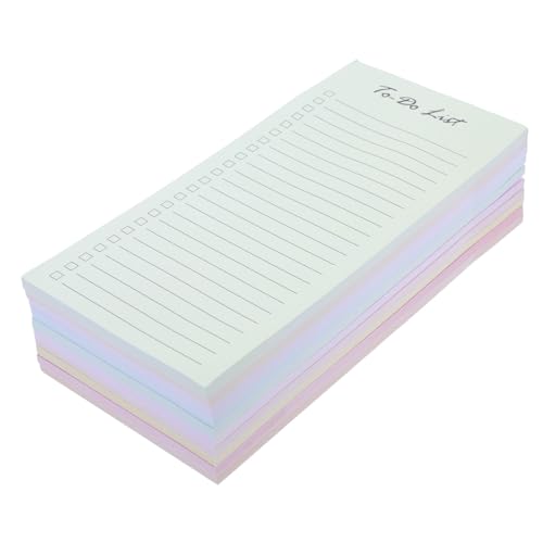 Veemoon 10 Stück Seitige Packung Bunte Macaron Haftnotizen Wiederverwendbare To do listen Notizblöcke mit Stark Haftendem Kleber Einkaufslisten und Wochenplan Organizer für Büro und Veemoon 10 Stück Seitige Packung Bunte Macaron Haftnotizen Wiederverwendbare To do listen Notizblöcke mit Stark Haftendem Kleber Einkaufslisten und Wochenplan Organizer für Büro und von Veemoon