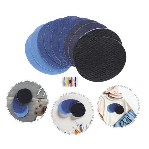 Veemoon 10 Stück Teiliges Denim Bügelflicken Ovaler Form Farben Baumwolle Nähset zum Aufbügeln und Annähen Jeans Jacken Rucksäcke und Hüte Robust und Vielseitig für DIY Reparaturen Veemoon 10 Stück Teiliges Denim Bügelflicken Ovaler Form Farben Baumwolle Nähset zum Aufbügeln und Annähen Jeans Jacken Rucksäcke und Hüte Robust und Vielseitig für DIY Reparaturen von Veemoon