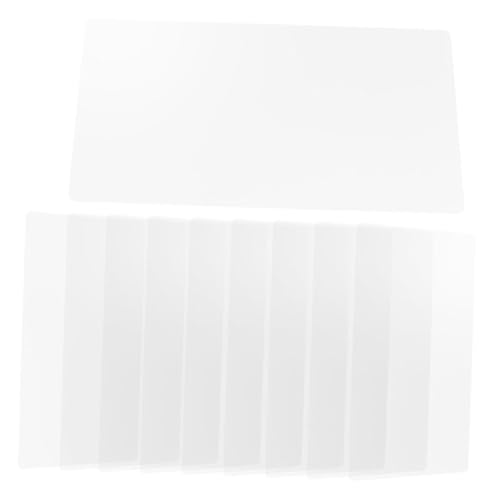 Veemoon 10 Stück Teiliges Druckstift PVC Kopierboard Transparente Malvorlagen Hitzebeständig Vielseitig Einsetzbar Robustes Zeichenbrett für Künstler von Veemoon
