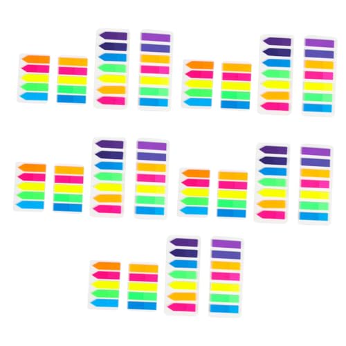 Veemoon 10 Stück Teiliges Fluoreszierende Pet Index sticker Transparente Selbstklebende Markierungsstreifen Streifen registerkarten Beschreibbare Seitenmarker für Bücher Ordner Notizen Veemoon 10 Stück Teiliges Fluoreszierende Pet Index sticker Transparente Selbstklebende Markierungsstreifen Streifen registerkarten Beschreibbare Seitenmarker für Bücher Ordner Notizen von Veemoon