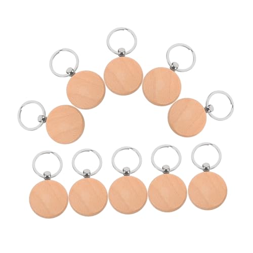 Veemoon 10 Stück Teiliges Holz Schlüsselanhänger Blanko Stabile Holzanhänger mit Metallring DIY Schlüsselanhänger Holzscheiben zum Bemalen und Beschriften Vielseitig als Schlüssel oder Veemoon 10 Stück Teiliges Holz Schlüsselanhänger Blanko Stabile Holzanhänger mit Metallring DIY Schlüsselanhänger Holzscheiben zum Bemalen und Beschriften Vielseitig als Schlüssel oder von Veemoon