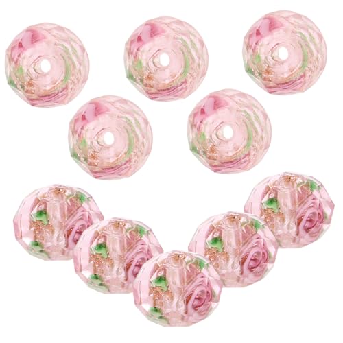 Veemoon 10 Stück Teiliges Japanische Glasperlen Hellrosa Facettierte DIY Schmuckperlen Lose Bastelperlen Für Armbänder Halsketten Ohrringe Handgemachte Schmuckherstellung Veemoon 10 Stück Teiliges Japanische Glasperlen Hellrosa Facettierte DIY Schmuckperlen Lose Bastelperlen Für Armbänder Halsketten Ohrringe Handgemachte Schmuckherstellung von Veemoon