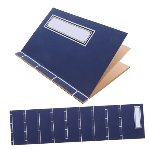 Veemoon 10 Stück Teiliges Kraftpapier Notizbuch Handgebundenes Chinesisches Journal Blanko Tagebuch Dickes Papier Tragbar für Schule Büro Outdoor als Schreibjournal und Memo Pad von Veemoon