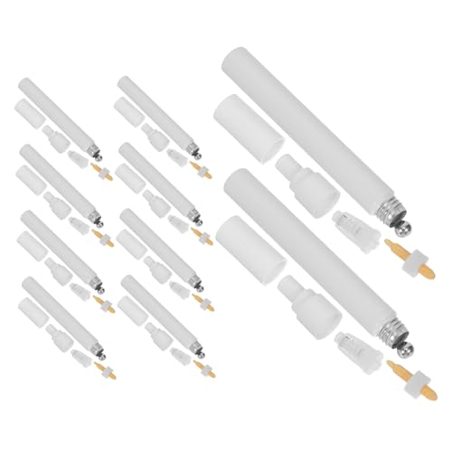 Veemoon 10 Stück Teiliges Nachfüllbare Lackstift-patronen mit Rundem Flexiblem Spitzenkopf Kompatibel mit Zahlreichen Marken Langlebig und Vielseitig für Präzise Reparaturen und Kreative von Veemoon