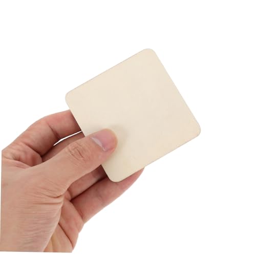Veemoon 10 Stück Teiliges Quadratische Natürliche Holzscheiben Naturbelassene Glatte DIY Holzstücke zum Basteln Bemalen und Dekorieren für Heim Partydeko Veemoon 10 Stück Teiliges Quadratische Natürliche Holzscheiben Naturbelassene Glatte DIY Holzstücke zum Basteln Bemalen und Dekorieren für Heim Partydeko von Veemoon
