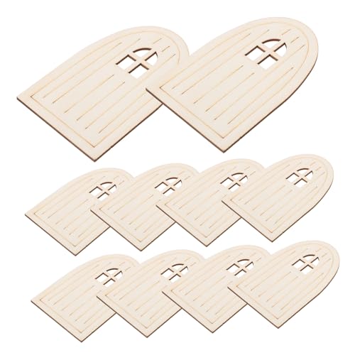 Veemoon 10 Stück Teiliges Set Holz feentüren zum Bemalen Kreative für DIY Basteln Dekorative Türen für Feengärten und Innenraumgestaltung Vielseitige Holzplatten für Handarbeiten Veemoon 10 Stück Teiliges Set Holz feentüren zum Bemalen Kreative für DIY Basteln Dekorative Türen für Feengärten und Innenraumgestaltung Vielseitige Holzplatten für Handarbeiten von Veemoon