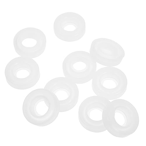 Veemoon 10 Stück Teiliges Set Silikon Ringformen für DIY Schmuckherstellung Halbrunde Motive für Kreative Bastelprojekte für Schmuckliebhaber von Veemoon