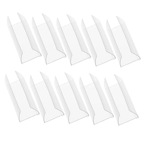 Veemoon 10 Stück Teiliges Stabil und Einfach zu Montieren Transparenter Preisschildhalter für Supermarkt regale Wiederverwendbar und Platzsparend für Warenpräsentation Veemoon 10 Stück Teiliges Stabil und Einfach zu Montieren Transparenter Preisschildhalter für Supermarkt regale Wiederverwendbar und Platzsparend für Warenpräsentation von Veemoon
