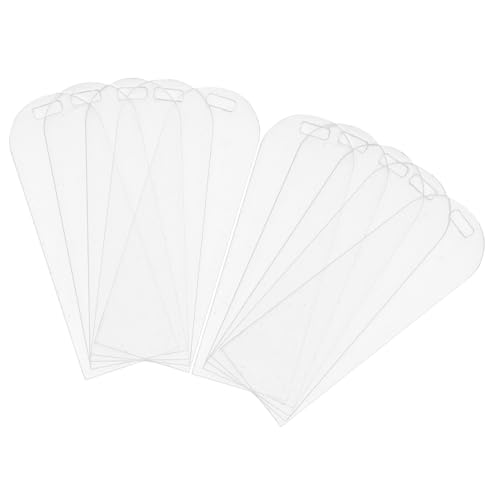 Veemoon 10 Stück Teiliges Transparentes Acryl Lesezeichen Robuste Blanko Bookmarks für DIY Bastelprojekte Beschreibbar Langlebig Vielseitig für Geschenke Dekoration und Gestaltung Veemoon 10 Stück Teiliges Transparentes Acryl Lesezeichen Robuste Blanko Bookmarks für DIY Bastelprojekte Beschreibbar Langlebig Vielseitig für Geschenke Dekoration und Gestaltung von Veemoon