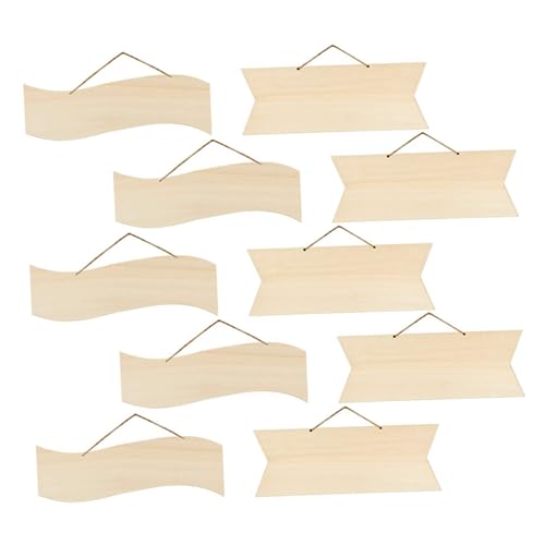 Veemoon 10 Stück Teiliges Unbehandelte Holzschilder mit Seil zum Aufhängen Blanko Holzplaketten für DIY Dekoration Hochzeit Laden Kreative Beschriftung und Bastelprojekte Veemoon 10 Stück Teiliges Unbehandelte Holzschilder mit Seil zum Aufhängen Blanko Holzplaketten für DIY Dekoration Hochzeit Laden Kreative Beschriftung und Bastelprojekte von Veemoon