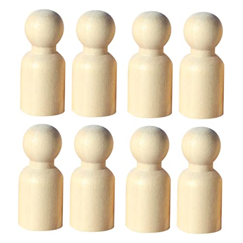 Veemoon 10 Stück Teiliges Unbemalter Holzfiguren zum Bemalen DIY Mini Holzpuppen für Kreative Handwerksprojekte Fördert Fantasie und Geschicklichkeit für Wohnraum und Kindergarten Deko Veemoon 10 Stück Teiliges Unbemalter Holzfiguren zum Bemalen DIY Mini Holzpuppen für Kreative Handwerksprojekte Fördert Fantasie und Geschicklichkeit für Wohnraum und Kindergarten Deko von Veemoon