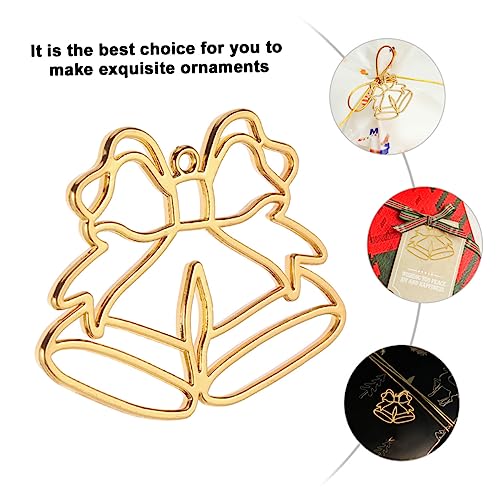 Veemoon 10 Stück Teiliges Weihnachts Anhänger Offener Metallrahmen Legierter Schmuckrahmen Goldfarbener Bezel Leichter Diy Schmuckanhänger für Harz Schlüsselanhänger Halskette Veemoon 10 Stück Teiliges Weihnachts Anhänger Offener Metallrahmen Legierter Schmuckrahmen Goldfarbener Bezel Leichter Diy Schmuckanhänger für Harz Schlüsselanhänger Halskette von Veemoon