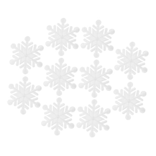 Veemoon 10 Stück Weiße Bestickte Schneeflocken Aufnäher zum Aufbügeln Dekorative Winter Patches für Kleidung Jacken Rucksäcke Hüte DIY Weihnachtskostüm Zubehör Langlebiger Einfache Veemoon 10 Stück Weiße Bestickte Schneeflocken Aufnäher zum Aufbügeln Dekorative Winter Patches für Kleidung Jacken Rucksäcke Hüte DIY Weihnachtskostüm Zubehör Langlebiger Einfache von Veemoon