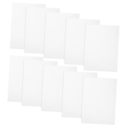 Veemoon 100 Blatt Druckerpapier normales Papier Karte schmucklos Kartonpapier DIY Bastelpapier dickes Druckpapier Papier für Drucker A4 Briefpapier Papier für Handwerk Papier A4 Weiß von Veemoon