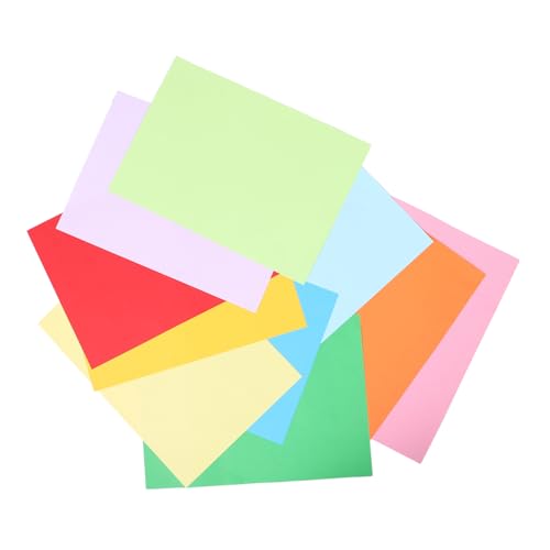 Veemoon 100 Blatt Farbiges Papier, Für Drucker, Kunsthandwerk, Diy-projekte, Konstruktion, Origami-blätter Für Kinder, Schul- Und Bürobedarf, A3 von Veemoon