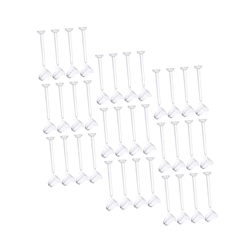 Veemoon 100 Paare Transparente Ohrringstopper Kunststoff Ohrstecker Verschlüsse Flexibel für Ohrstecker Schmuckzubehör DIY Ohrring Ersatz Verschlusskappen Veemoon 100 Paare Transparente Ohrringstopper Kunststoff Ohrstecker Verschlüsse Flexibel für Ohrstecker Schmuckzubehör DIY Ohrring Ersatz Verschlusskappen von Veemoon