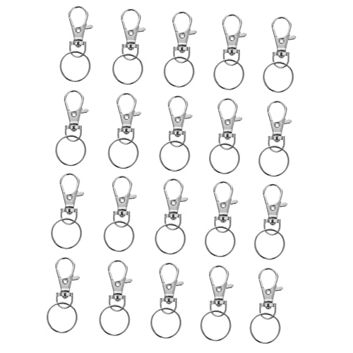 Veemoon 100 Sätze Alloy Dog Buckle Keychain Clips Set Lobster Karabiner Rostfrei Langlebig Kompakt für Schlüsselanhänger Hundehalsbänder und DIY Schmuckherstellung Veemoon 100 Sätze Alloy Dog Buckle Keychain Clips Set Lobster Karabiner Rostfrei Langlebig Kompakt für Schlüsselanhänger Hundehalsbänder und DIY Schmuckherstellung von Veemoon