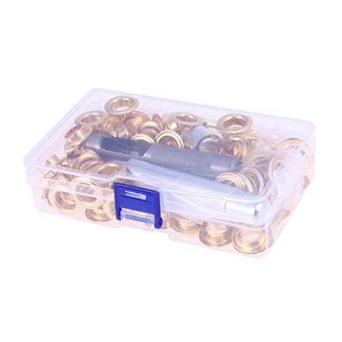 Veemoon 100 Satz Air Eye -Werkzeugset Tatsache Knopf Bausatz Grommet Punch-Kit Hersteller Ösenlocher-Kit Ösen-Ösen-Kit Tasten Tüllen-Werkzeugsatz bunte Ösen Kleidungsbefestigungen Golden Veemoon 100 Satz Air Eye -Werkzeugset Tatsache Knopf Bausatz Grommet Punch-Kit Hersteller Ösenlocher-Kit Ösen-Ösen-Kit Tasten Tüllen-Werkzeugsatz bunte Ösen Kleidungsbefestigungen Golden von Veemoon