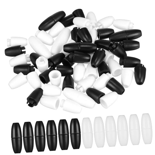 Veemoon 100 Stück Breakaway Verschlüsse für Schmuckherstellung Schwarze und Weiße Ketten und Armbandverschlüsse für DIY Projekte und Bastelarbeiten Veemoon 100 Stück Breakaway Verschlüsse für Schmuckherstellung Schwarze und Weiße Ketten und Armbandverschlüsse für DIY Projekte und Bastelarbeiten von Veemoon