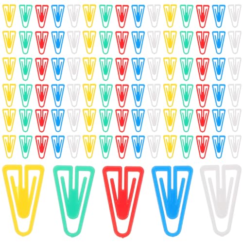 Veemoon 100 Stück Bunte Mini Büroklammern Praktische Dekorative Aktenklammern Lustigen Formen für Schule Büro und Zuhause Vielseitige Papierklammern für Notizen Fotos und Veemoon 100 Stück Bunte Mini Büroklammern Praktische Dekorative Aktenklammern Lustigen Formen für Schule Büro und Zuhause Vielseitige Papierklammern für Notizen Fotos und von Veemoon