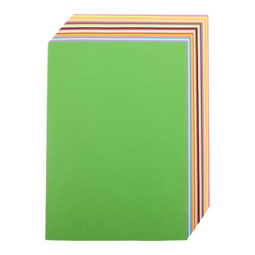 Veemoon 100 Stück Faltpapier für Diy Bastelarbeiten Farben für Erwachsene für Origami Sterne Kraniche und Dekorationen von Veemoon