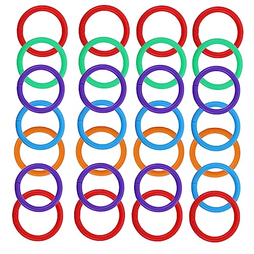 Veemoon 100 Stück Farbring Bindering Ringbuch Spiral- Notizbuch Notizbücher büroartikel büromaterial paper rings Schreibwaren bürogadges Papierring Sprengring für Dokument Plastik Colorful Veemoon 100 Stück Farbring Bindering Ringbuch Spiral- Notizbuch Notizbücher büroartikel büromaterial paper rings Schreibwaren bürogadges Papierring Sprengring für Dokument Plastik Colorful von Veemoon