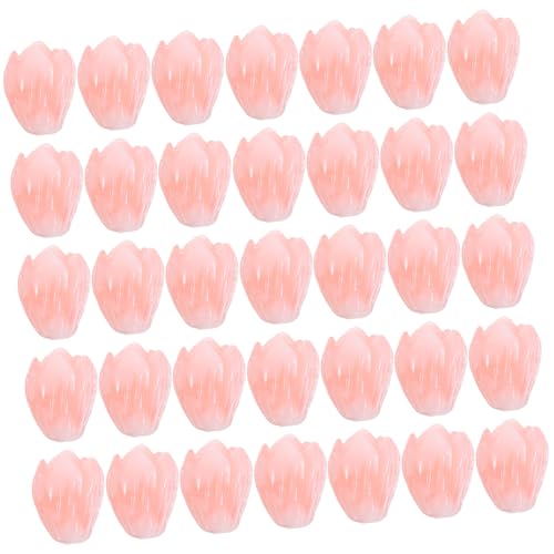 Veemoon 100 Stück Gefräste Jasminblumen-perlen Korallenoptik Langlebig und Verblassungsbeständig für Armband Halskettenherstellung DIY Schmuck Bastelzubehör Zartes Rosa Veemoon 100 Stück Gefräste Jasminblumen-perlen Korallenoptik Langlebig und Verblassungsbeständig für Armband Halskettenherstellung DIY Schmuck Bastelzubehör Zartes Rosa von Veemoon