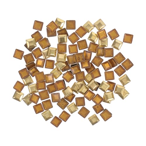 Veemoon 100 Stück Kleidung Nieten Flatback Stones -Sortiment Nagelkunst- Tumbler -Strass -Sortiment Flatback -Strass -Kollektion Tasche Strasssteine Dekore Kupfer Golden Veemoon 100 Stück Kleidung Nieten Flatback Stones -Sortiment Nagelkunst- Tumbler -Strass -Sortiment Flatback -Strass -Kollektion Tasche Strasssteine Dekore Kupfer Golden von Veemoon
