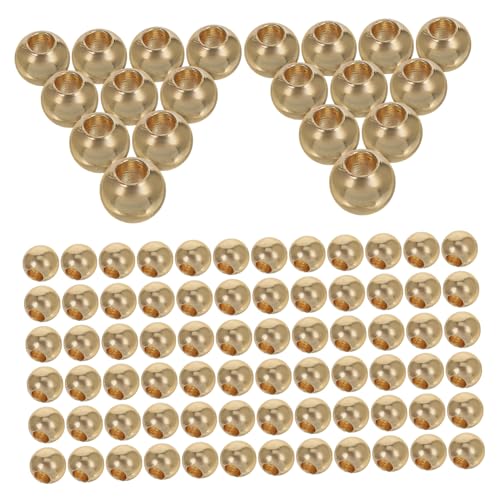 Veemoon 100 Stück Kleine Nahtlose Runde Abstandsperlen für Schmuckherstellung Zubehör für Armbänder und Ohrringe Hochzeiten Veemoon 100 Stück Kleine Nahtlose Runde Abstandsperlen für Schmuckherstellung Zubehör für Armbänder und Ohrringe Hochzeiten von Veemoon