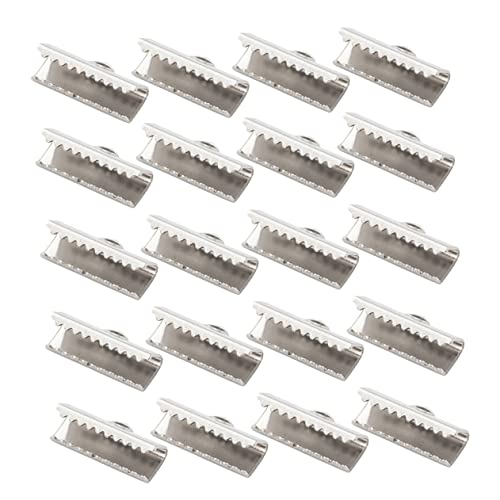 Veemoon 100 Stück Klemmen für Schmuckherstellung Bandenden für DIY und Armbänder Langlebig und Rostfrei Passend für Schnüre und Bänder Mmer Pack Veemoon 100 Stück Klemmen für Schmuckherstellung Bandenden für DIY und Armbänder Langlebig und Rostfrei Passend für Schnüre und Bänder Mmer Pack von Veemoon