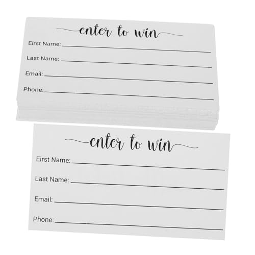 Veemoon 100 Stück Mehrzweck raffle tickets Blanko Lose mit Eintragsformularen für Veranstaltungen Wettbewerbe Karten Veemoon 100 Stück Mehrzweck raffle tickets Blanko Lose mit Eintragsformularen für Veranstaltungen Wettbewerbe Karten von Veemoon