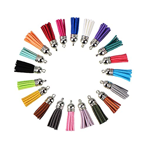 Veemoon 100 Stück Mini Quasten Anhänger Silberkappe Leichte DIY Schmuck Charms für Ohrringe Taschen Schlüsselanhänger Bunte Troddeln für Bastelzubehör Zufällige Farbe Zufällige Farbe Veemoon 100 Stück Mini Quasten Anhänger Silberkappe Leichte DIY Schmuck Charms für Ohrringe Taschen Schlüsselanhänger Bunte Troddeln für Bastelzubehör Zufällige Farbe Zufällige Farbe von Veemoon