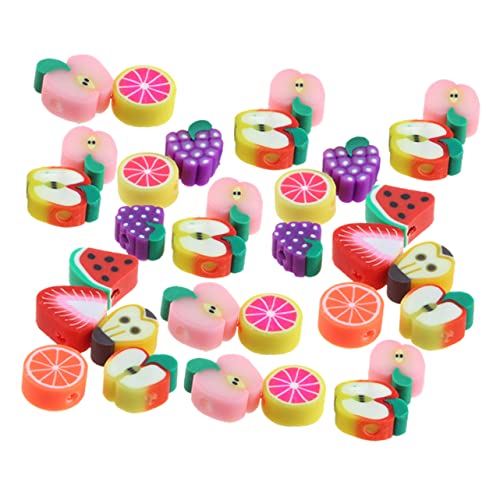 Veemoon 100 Stück Mischfarben Polymer Clay Perlen für Schmuckherstellung DIY für Armbänder und Bastelprojekte für Kreative Stunden mit Familie und Freunden Veemoon 100 Stück Mischfarben Polymer Clay Perlen für Schmuckherstellung DIY für Armbänder und Bastelprojekte für Kreative Stunden mit Familie und Freunden von Veemoon