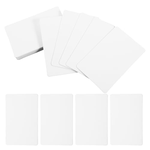 Veemoon 100 Stück PVC Blanko Visitenkarten Bedruckbare und Bemalbare Namenskarten Langlebig für Etiketten und Organisationszwecke Veemoon 100 Stück PVC Blanko Visitenkarten Bedruckbare und Bemalbare Namenskarten Langlebig für Etiketten und Organisationszwecke von Veemoon
