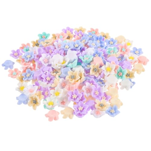 Veemoon 100 Stück Resin Blumen Charms Bunte Harz Blütenperlen für Diy Schmuck Bastelprojekte Scrapbooking und Kreative Dekorationen Veemoon 100 Stück Resin Blumen Charms Bunte Harz Blütenperlen für Diy Schmuck Bastelprojekte Scrapbooking und Kreative Dekorationen von Veemoon