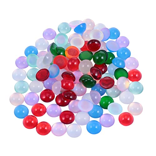 Veemoon 100 Stück Runde Opal Cabochons aus Resin für Schmuckherstellung DIY Ring Dekoration Langlebiges Sicheres Material Farblich Sortiert für Handgemachten Schmuck Zufällige Farbe Veemoon 100 Stück Runde Opal Cabochons aus Resin für Schmuckherstellung DIY Ring Dekoration Langlebiges Sicheres Material Farblich Sortiert für Handgemachten Schmuck Zufällige Farbe von Veemoon