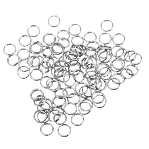 Veemoon 100 Stück Schlüsselring Aus Edelstahl Schlüsselanhänger-ring-kit Montagering Aus Edelstahl Edelstahlring Schlüsselanhänger Für Schlüsselanhänger Metallringe Rostfreier Stahl Silber Veemoon 100 Stück Schlüsselring Aus Edelstahl Schlüsselanhänger-ring-kit Montagering Aus Edelstahl Edelstahlring Schlüsselanhänger Für Schlüsselanhänger Metallringe Rostfreier Stahl Silber von Veemoon