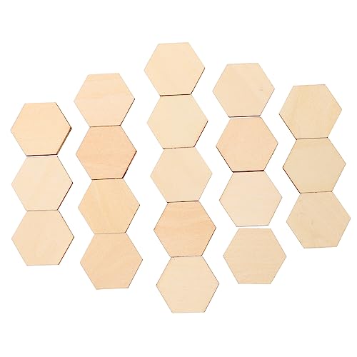 Veemoon 100 Stück Teiliges Buchenholz Sechseckige Formen Holzscheiben Ornamente zum Basteln Diy Dekorationen für Hochzeit Geburtstag Weihnachten Veemoon 100 Stück Teiliges Buchenholz Sechseckige Formen Holzscheiben Ornamente zum Basteln Diy Dekorationen für Hochzeit Geburtstag Weihnachten von Veemoon