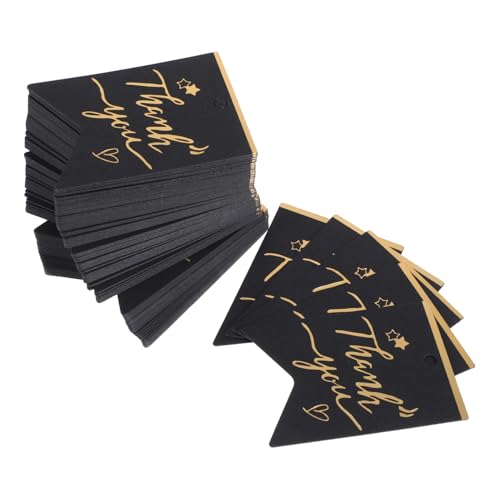 Veemoon 100 Stück Thank You Anhänger Geschenketiketten mit Vorgelochtem Design für Hochzeiten Geburtstage DIY Dekoration Elegante Goldene Beschriftung Schwarze Geschenkanhänger für Veemoon 100 Stück Thank You Anhänger Geschenketiketten mit Vorgelochtem Design für Hochzeiten Geburtstage DIY Dekoration Elegante Goldene Beschriftung Schwarze Geschenkanhänger für von Veemoon