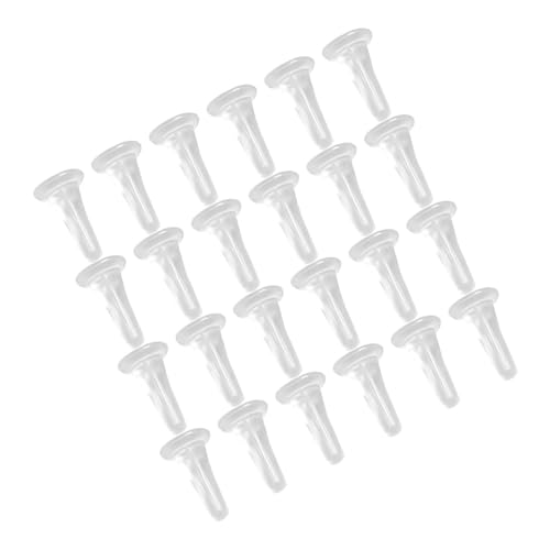 Veemoon 100 Stück Transparente Ohrring Stopper aus Weichem Hautfreundlichem Kunststoff Wiederverwendbare Ohrstecker Rückseiten Sichere DIY Verschlüsse für Empfindliche Ohren Stabiler Halt Veemoon 100 Stück Transparente Ohrring Stopper aus Weichem Hautfreundlichem Kunststoff Wiederverwendbare Ohrstecker Rückseiten Sichere DIY Verschlüsse für Empfindliche Ohren Stabiler Halt von Veemoon