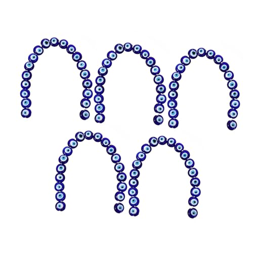 Veemoon 100 Stück Türkische Glasperlen Blaues Auge Schmuckanhänger Dekorative Flache Fake Eye Beads für DIY Schmuckherstellung und Basteln Veemoon 100 Stück Türkische Glasperlen Blaues Auge Schmuckanhänger Dekorative Flache Fake Eye Beads für DIY Schmuckherstellung und Basteln von Veemoon