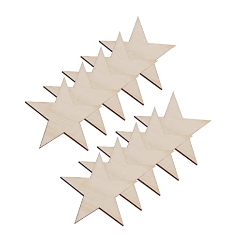 Veemoon 100 Stück Unfertige Holzsterne DIY Holzscheiben für Malen und Basteln Weihnachtsdekorationen Kreative Handwerksprojekte Veemoon 100 Stück Unfertige Holzsterne DIY Holzscheiben für Malen und Basteln Weihnachtsdekorationen Kreative Handwerksprojekte von Veemoon