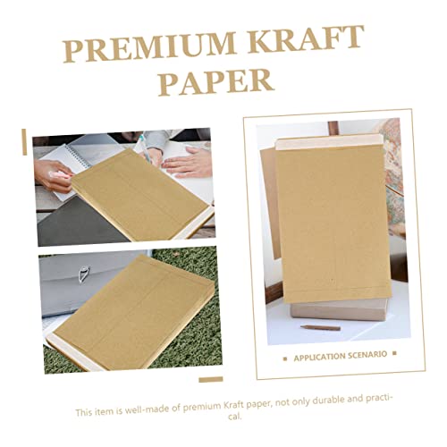 Veemoon 100 Stück Vintage Kraftpapier Umschläge Multifunktionale Dokumententasche Robust Für Briefe Dateien Aufbewahrung Ohne Klebstoff Veemoon 100 Stück Vintage Kraftpapier Umschläge Multifunktionale Dokumententasche Robust Für Briefe Dateien Aufbewahrung Ohne Klebstoff von Veemoon
