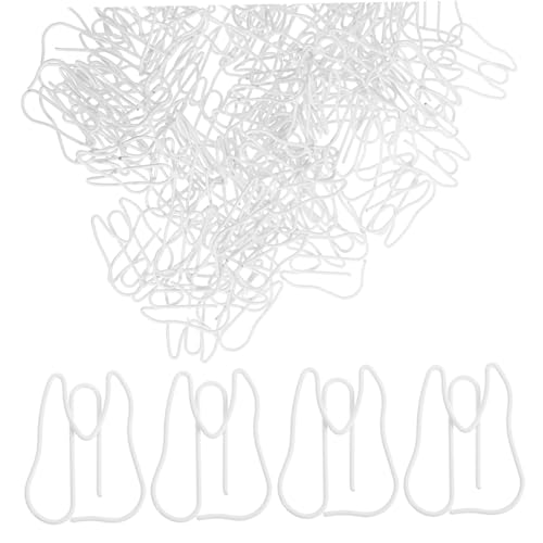 Veemoon 100 Stück Zahnförmige Metall Büroklammern Kleine Kreative Paper Clips Für Dokumentenorganisation Buchzeichen Klammern Für Schule Büro von Veemoon