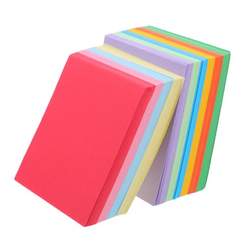 Veemoon 1000 Stück Doppelseitiges Origami Papier Faltpapiere für Diy Kunstprojekte Scrapbooking und Bastelaktivitäten für Projekte und Gruppenarbeiten von Veemoon